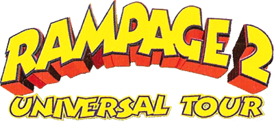Rampage 2 Universal Tour logo for Nintendo 64